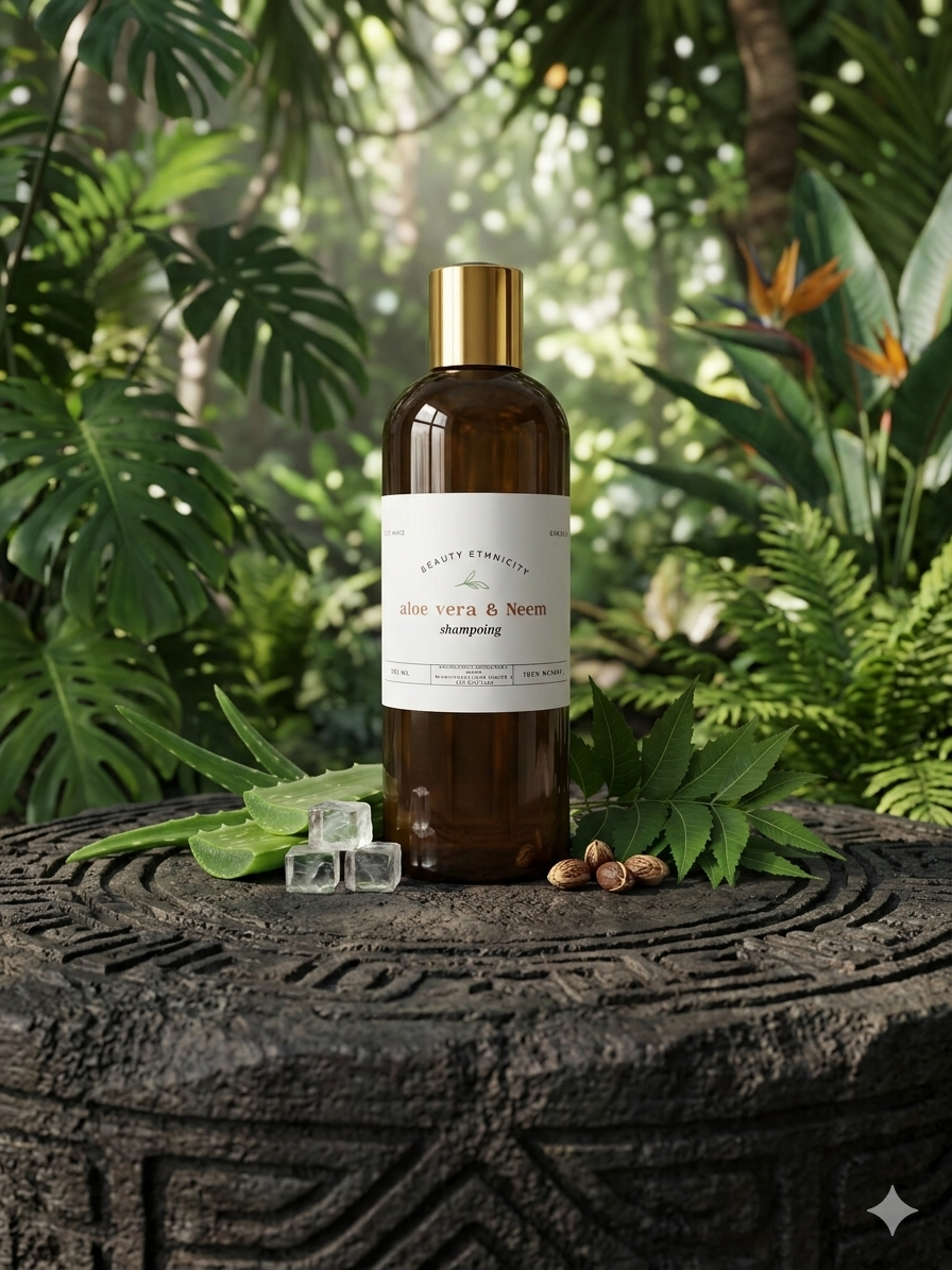 shampoing hydratant et anti-pelliculaire à base de gel d'aloe vera