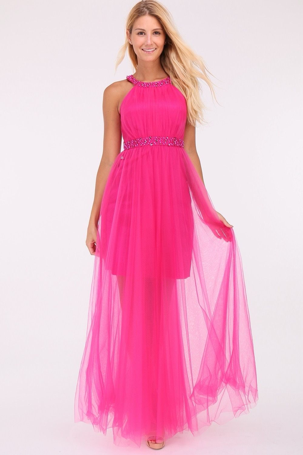 robe de soirée, mariage, cérémonie longue femme,robe de fête femme à tulle style trapèze