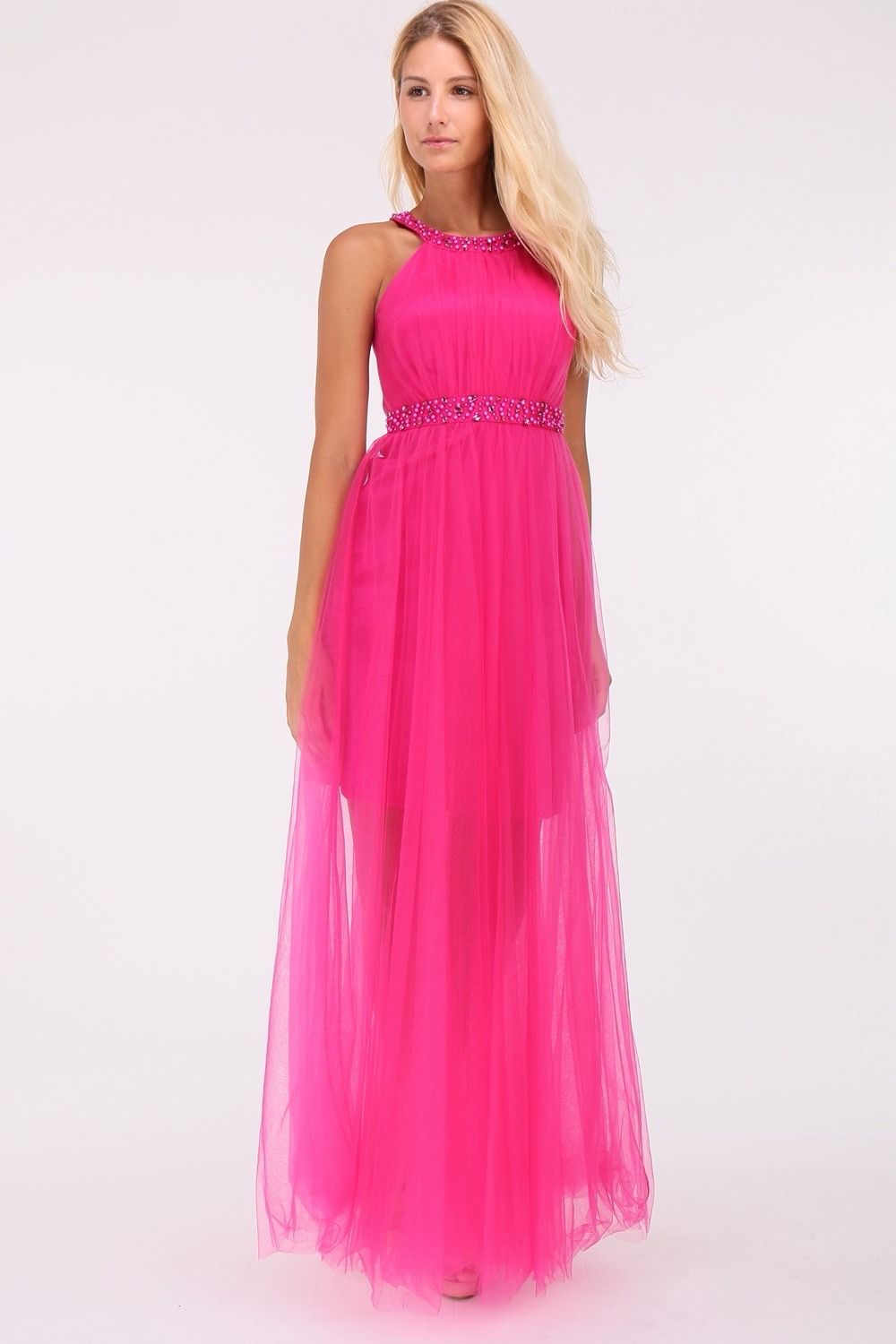 robe de soirée, mariage, cérémonie longue femme,robe de fête femme à tulle style trapèze