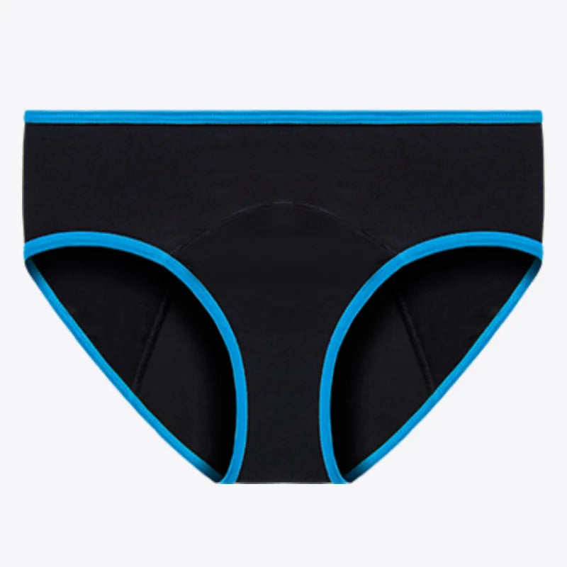Lot de 3 culottes menstruelles pour femmes, anti-fuites, en coton, absorbantes, physiologiques