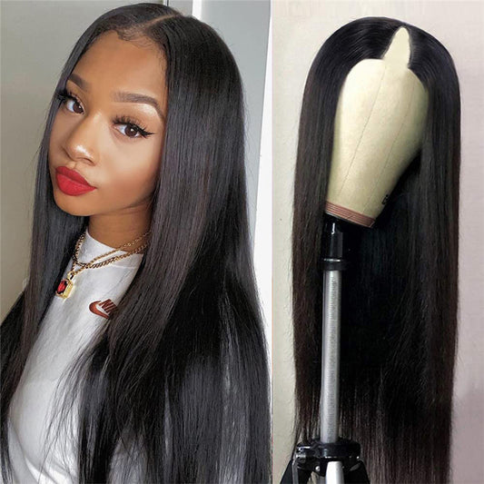 perruque lisse sans lace avec clips  ,  Upart wigs with clips,