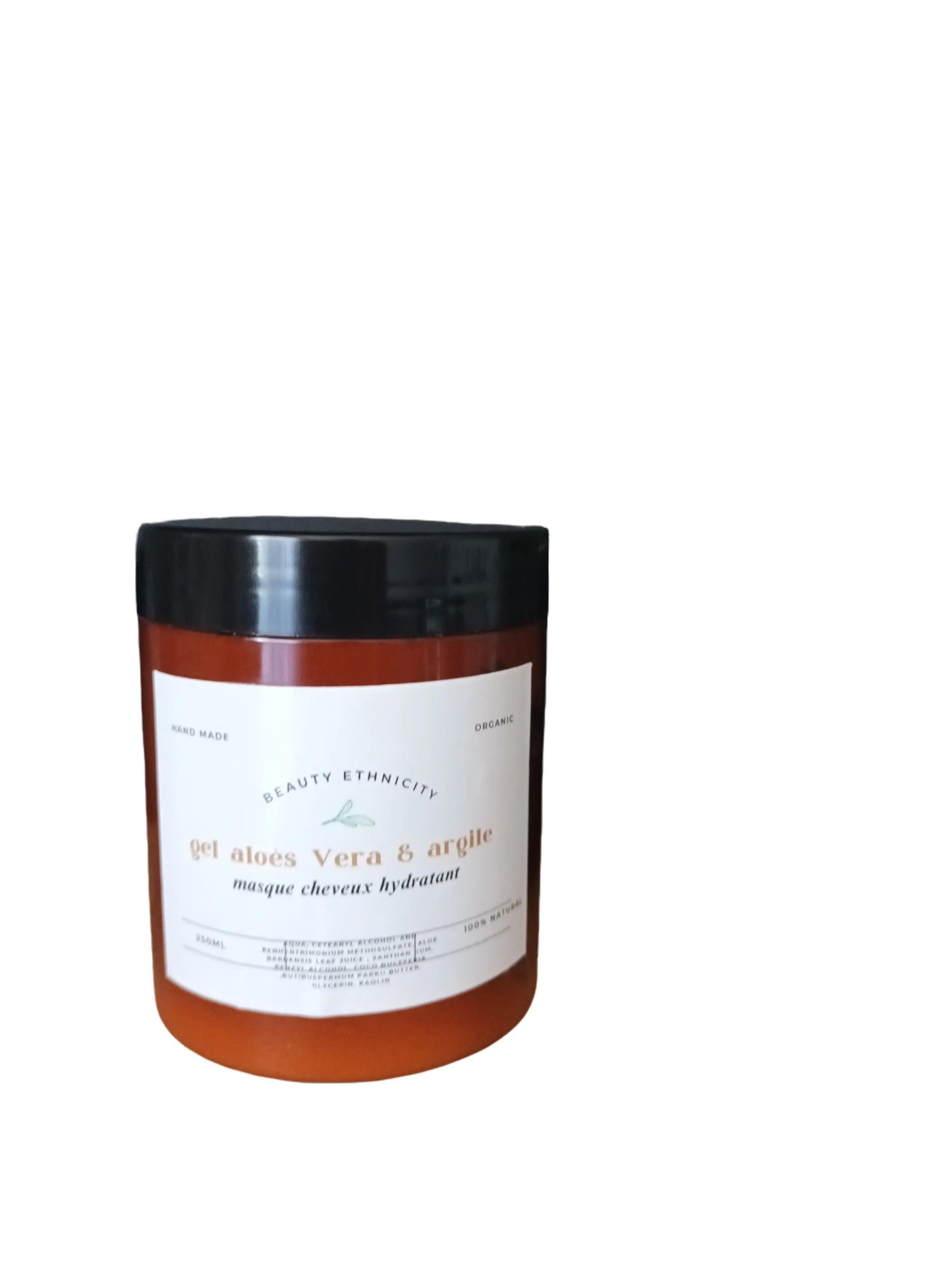 Masque capillaire hydratation intense pour vos cheveux à base de gel d'aloès Vera , huile d'avocat