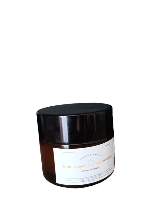 Beauty Ethnicity crème de visage hydratante à l'huile d'argan et acide hyaluronique pour un teint  hydraté  et radieux