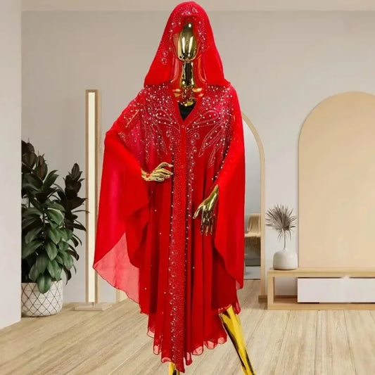 Robe de soirée grande taille pour femmes, Dashiki, mode musulmane, Abaya, vêtements africains, robe marocaine, robe caftan de luxe de Dubaï