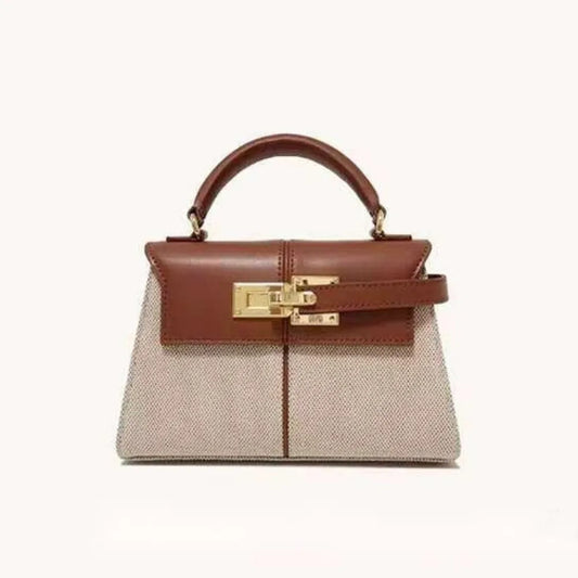 sac à main en cuir trapézoïdal pour femme polyvalent mode Niche sac à main sacs à poignée supérieure sac de luxe femme