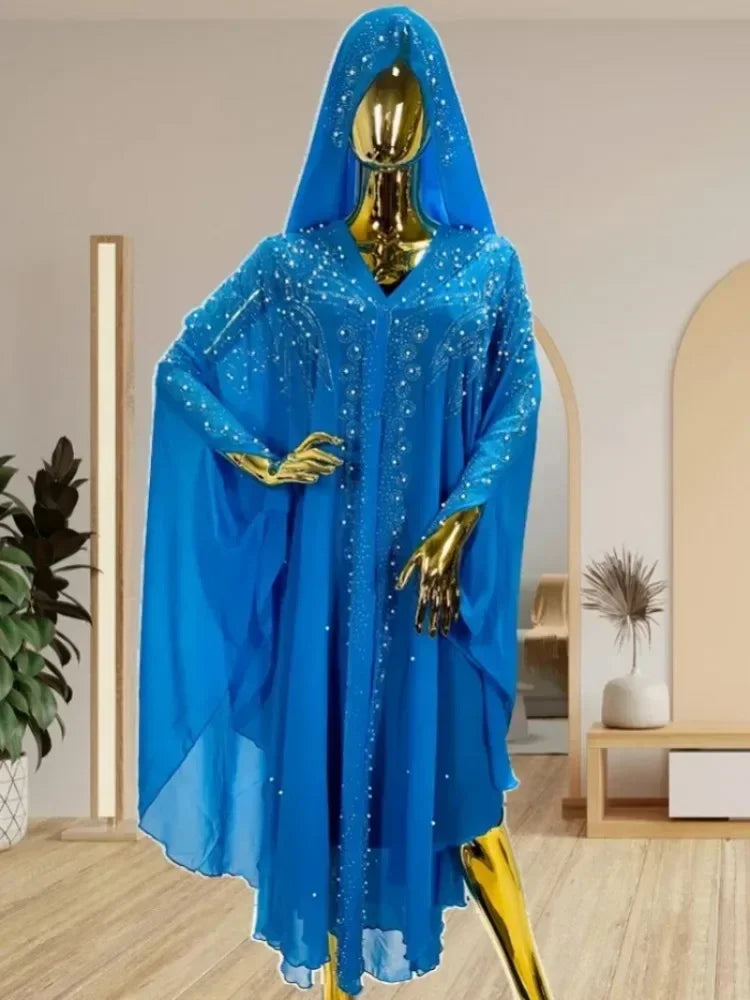 Robe de soirée grande taille pour femmes, Dashiki, mode musulmane, Abaya, vêtements africains, robe marocaine, robe caftan de luxe de Dubaï