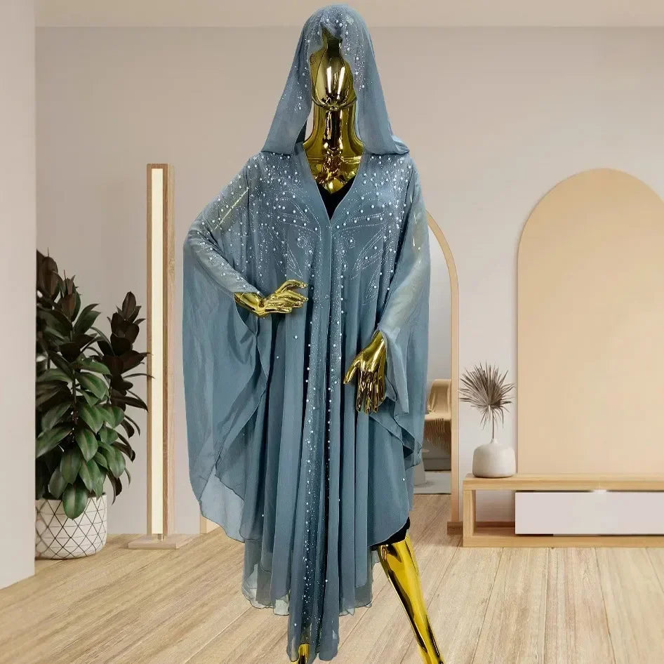 Robe de soirée grande taille pour femmes, Dashiki, mode musulmane, Abaya, vêtements africains, robe marocaine, robe caftan de luxe de Dubaï