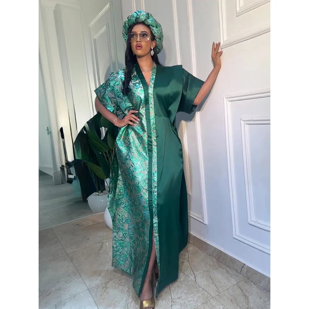 Abaya pour femmes Abayas dubaï luxe mode africaine musulmane Caftan Marocain robes de soirée Boubou africain, Robe Djellaba Femme