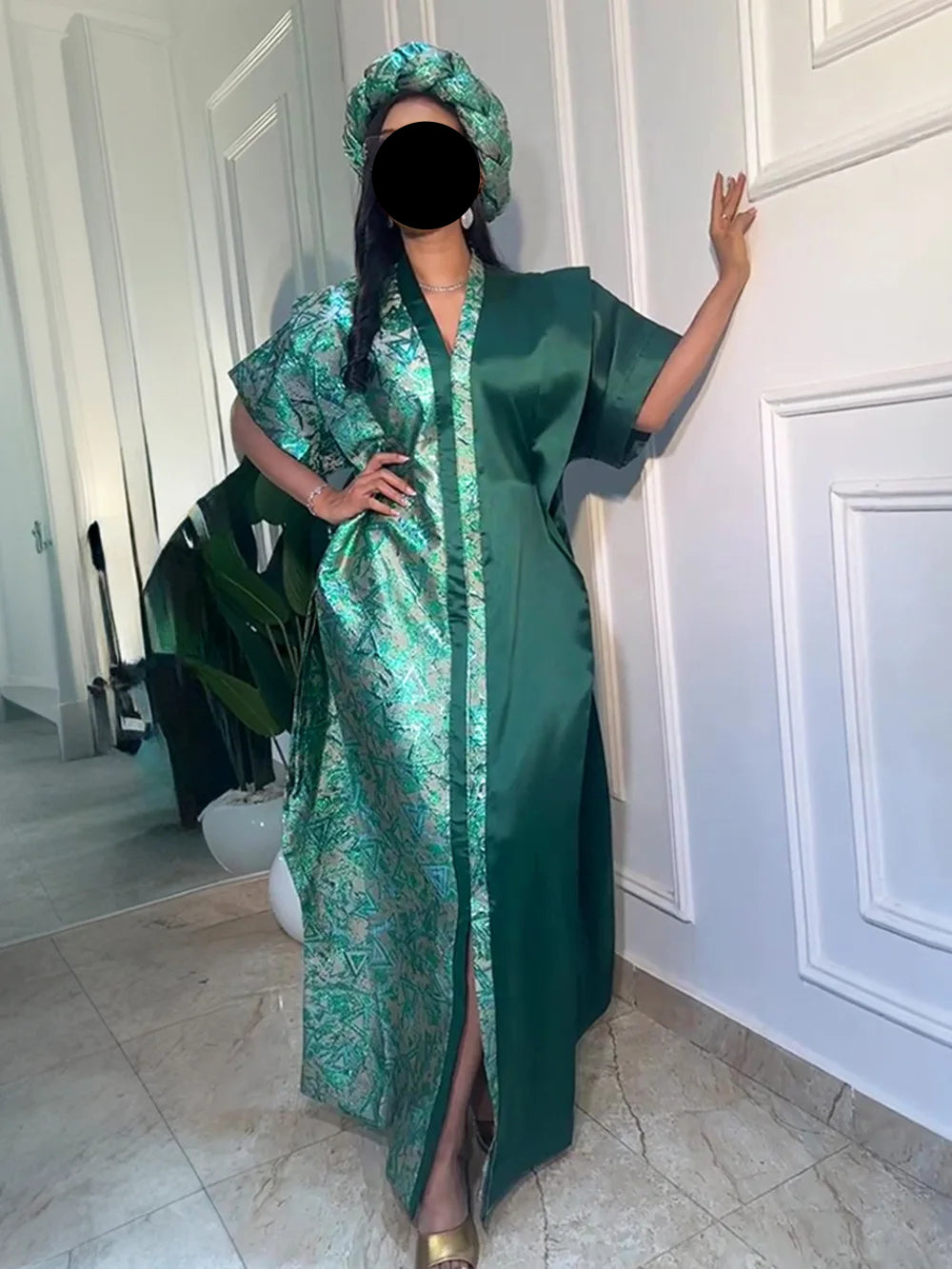 Abaya pour femmes Abayas dubaï luxe mode africaine musulmane Caftan Marocain robes de soirée Boubou africain, Robe Djellaba Femme