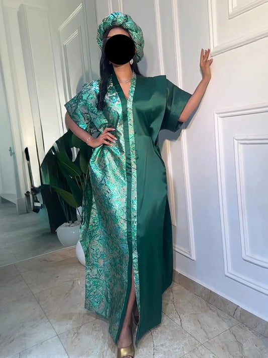 Abaya pour femmes Abayas dubaï luxe mode africaine musulmane Caftan Marocain robes de soirée Boubou africain, Robe Djellaba Femme
