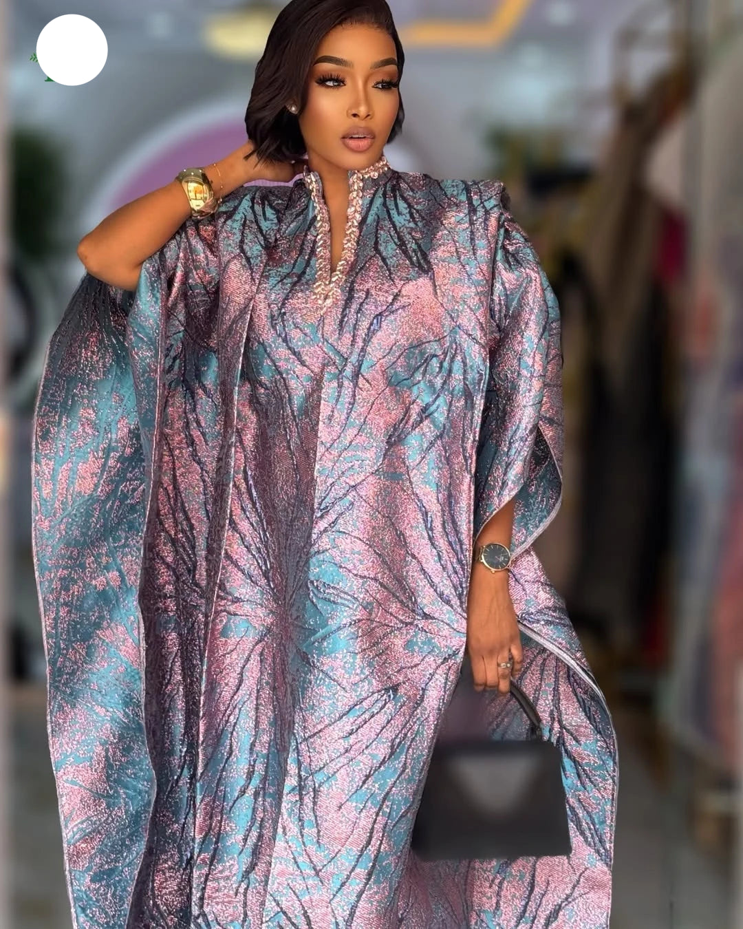 Vêtements africains pour femmes, robe caftan, robe de soirée tendance, robe d'été vintage, robe décontractée, robe musulmane, boubou
