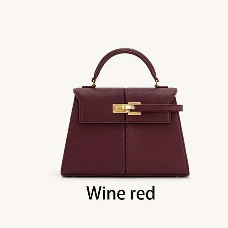 sac à main en cuir trapézoïdal pour femme polyvalent mode Niche sac à main sacs à poignée supérieure sac de luxe femme
