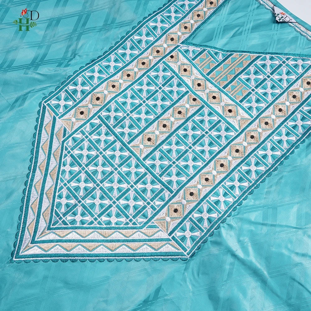 Nouvelle tenue traditionnelle africaine pour femmes, broderie Bazin Riche, robe Ankara quotidienne, Dashiki, Agbada vert, robe de soirée de mariage