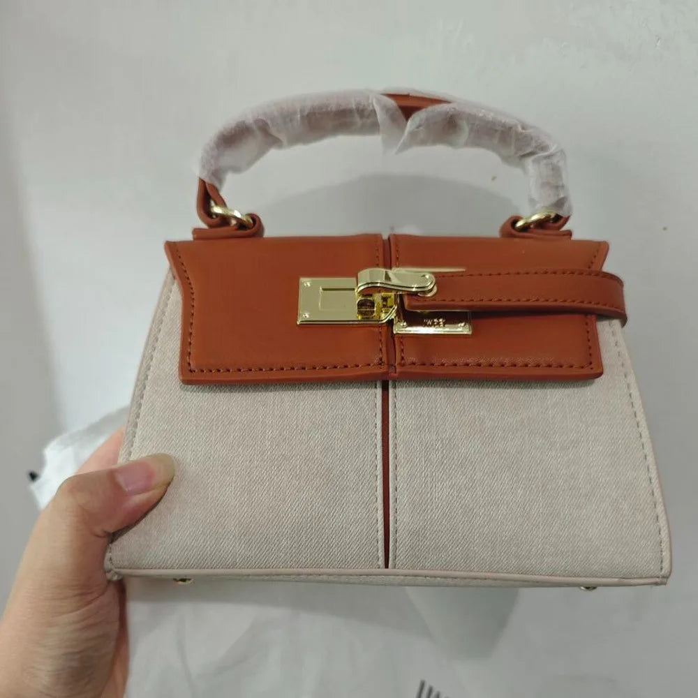 sac à main en cuir trapézoïdal pour femme polyvalent mode Niche sac à main sacs à poignée supérieure sac de luxe femme