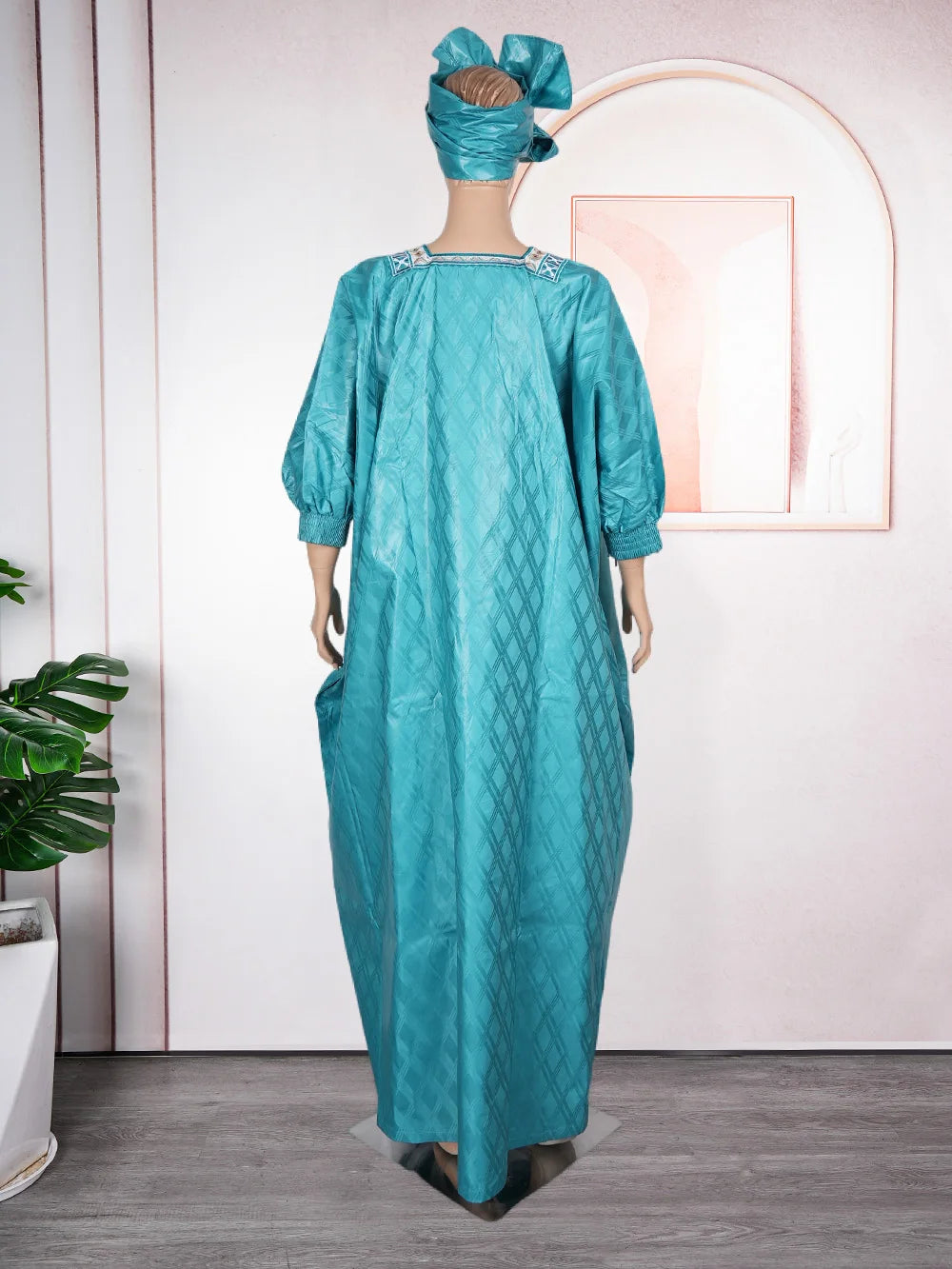 Tenue traditionnelle formelle Bazin Riche Dashiki Chemise verte Pantalon Robe Costume Agbada Vêtements pour les amoureux du Ramadan