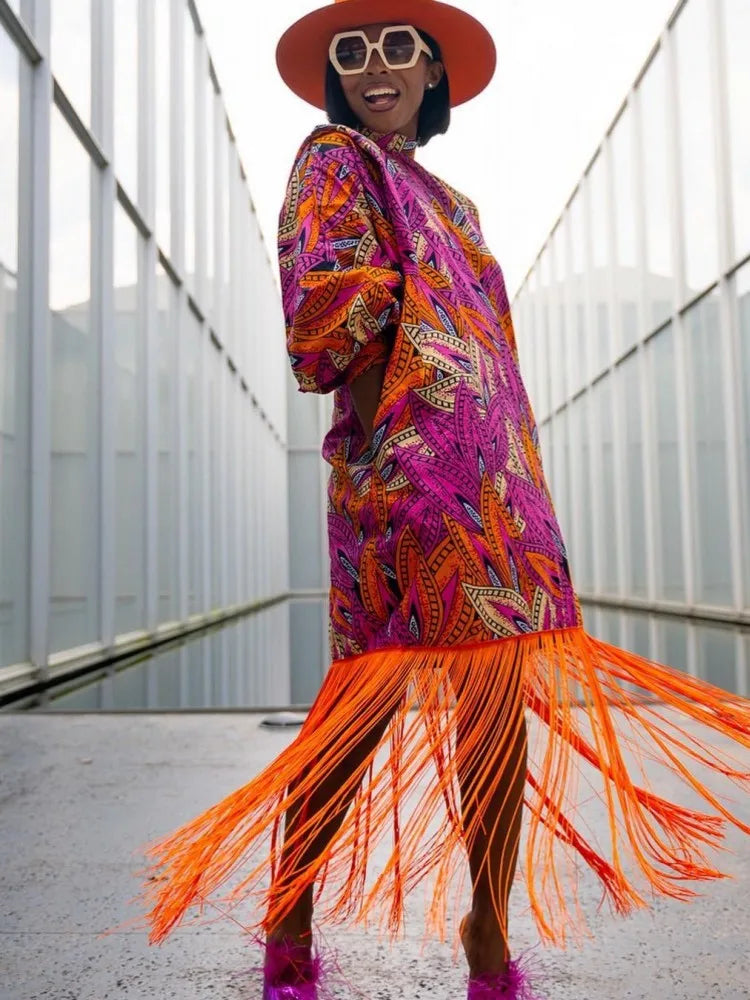 Robes africaines en polyester pour femmes, élégantes, manches longues, nouvelle mode musulmane, abayas, dashiki, caftan, maxi robe turque, Afrique