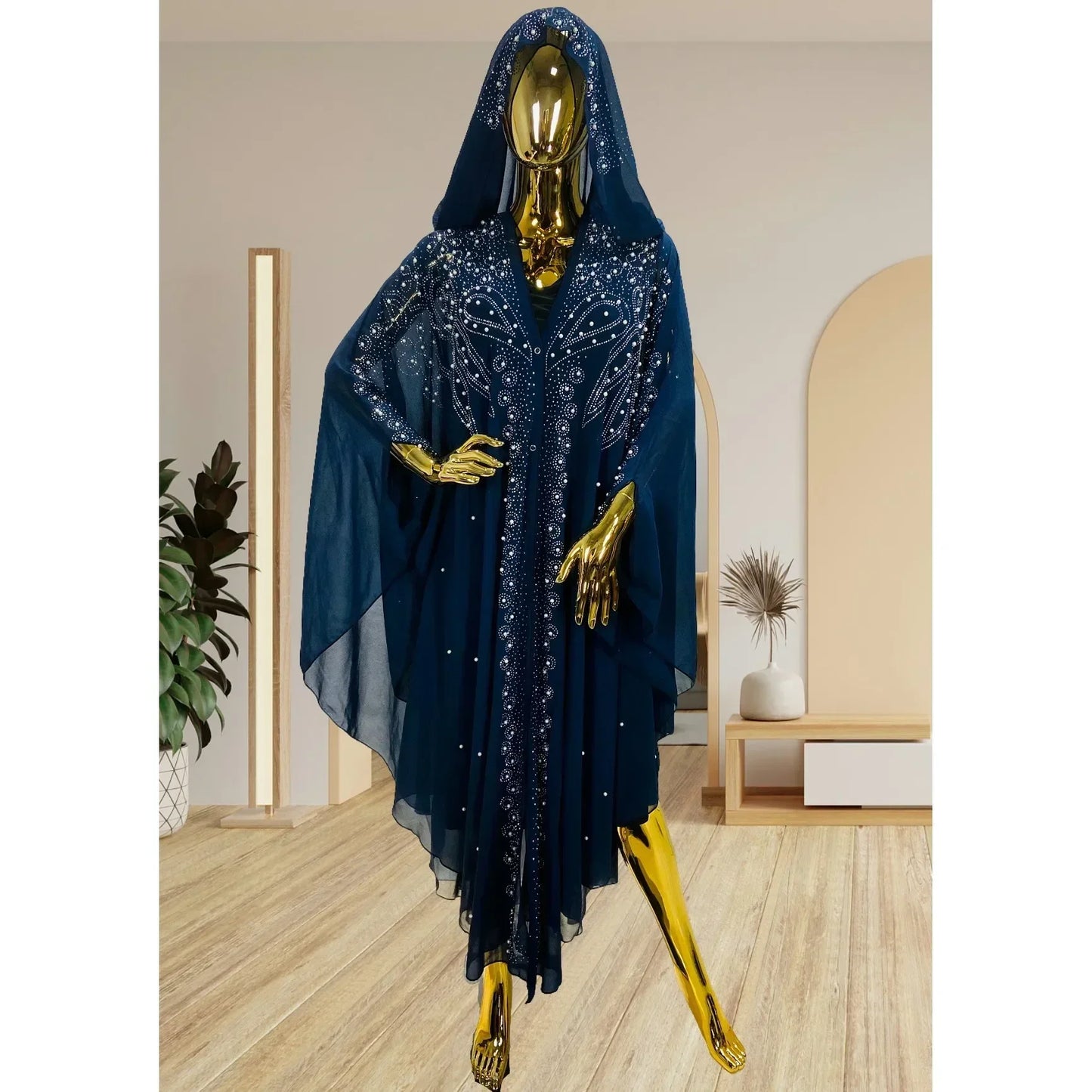 Robe de soirée grande taille pour femmes, Dashiki, mode musulmane, Abaya, vêtements africains, robe marocaine, robe caftan de luxe de Dubaï