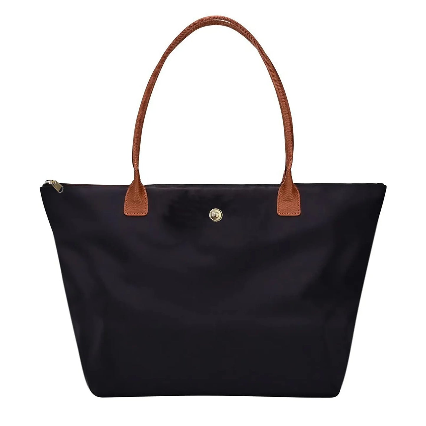 Sac fourre-tout grande capacité pour femme, sac à main à bandoulière simple, sac en cuir souple de bonne qualité