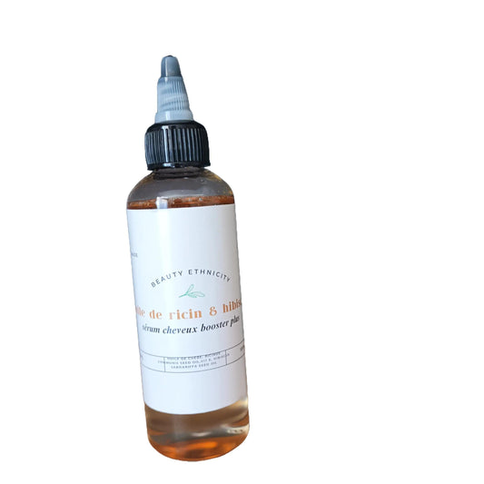 Sérum booster plus pour cheveux à base d'huile végétales pour activer la pousse huile de ricin , romarin qui nourrissent en profondeur